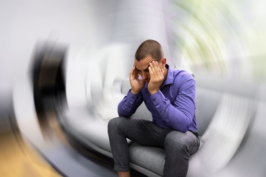 tontura ao deitar ou levantar